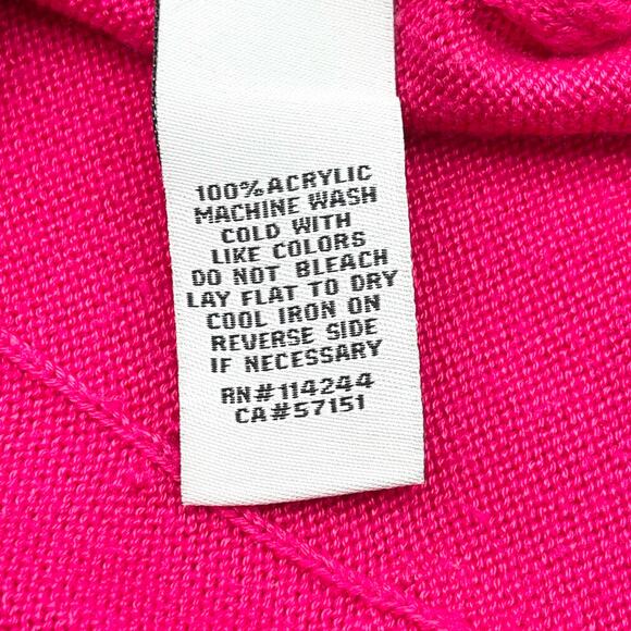 Eliza J Sweater Dress Womens Medium Ribbed Dopamine Preppy Minimalist Girly - Picture 8 of 12